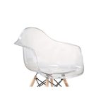 Стул-кресло с прозрачным сидением — изображение 3