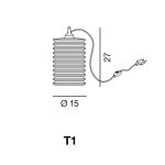 Настольная лампа Rotaliana LAMPION azzurro — изображение 5