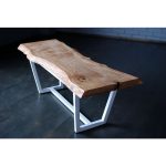 Журнальный стол TheSarai Wood&Steel (White) — изображение 5