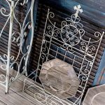 Полка-жардиньерка «Пале-Рояль» лайт-аква антик, ХL — изображение 2