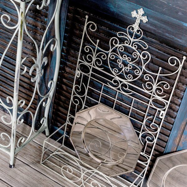 Полка-жардиньерка «Пале-Рояль» лайт-аква антик, ХL — изображение 2