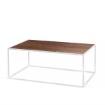 Журнальный стол Darmian 2 white американский орех