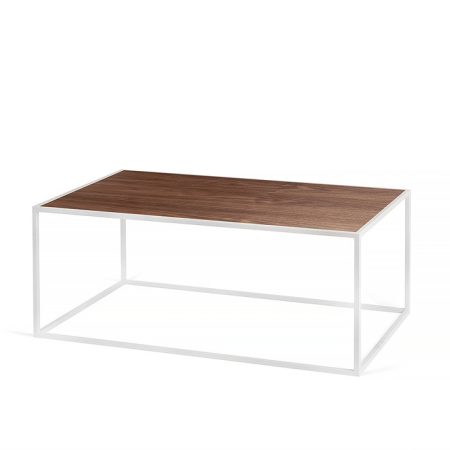 Журнальный стол Darmian 2 white американский орех