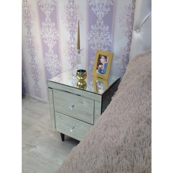 Зеркальная Тумбочка Picotto, 2 штуки — изображение 4