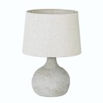 Настольная лампа DONOLUX с белым абажуром