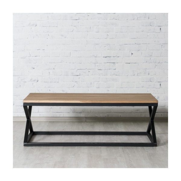 2280product_gallery_photo_01084d60-07aa-450c-8eff-746f89f7a67e.jpeg Журнальный стол Сrossroads из массива дерева и металла  — изображение 2