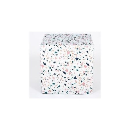 Пуф White Terrazzo из ткани 