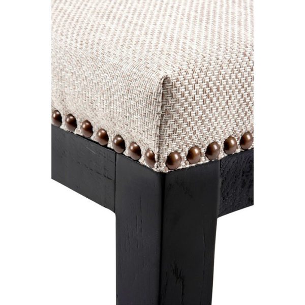 Скамья  Marlowe обтянута тканью песочного цвета  — изображение 3