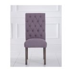 стул с мягкой обивкой Jasmin с каретной стяжкой 