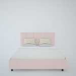 Кровать Royal Black 180х200 см Велюр Пыльная роза — изображение 6