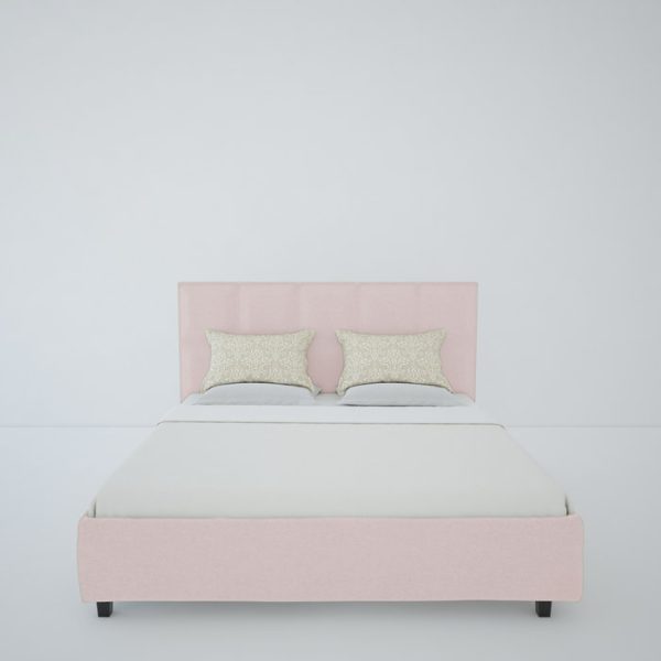 Кровать Royal Black 180х200 см Велюр Пыльная роза — изображение 6