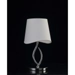 Настольная лампа Mantra Ninette Chrome