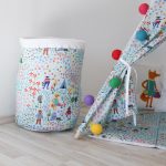 Тканевая корзина Forest Party из 100% хлопка — изображение 2