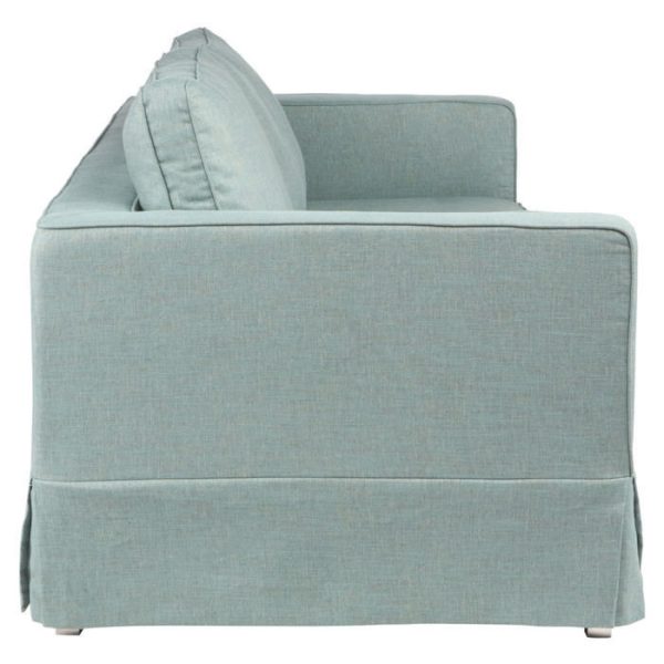 Диван трехместный голубого цвета — изображение 5