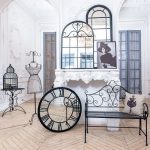 Настенное зеркало «Булонь» (черный антик) — изображение 4