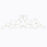 Декоративное панно Монпасье белый антик