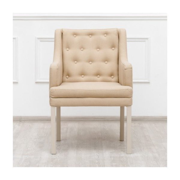 стул с мягкой обивкой Edward бежевый — изображение 2