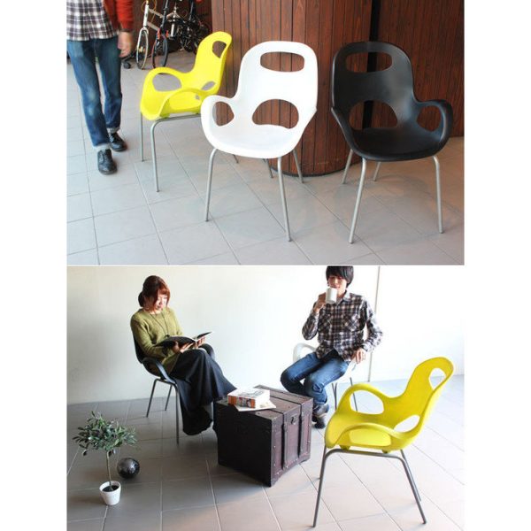 Стул дизайнерский Umbra oh chair белый — изображение 5