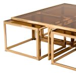 Журнальный столик Van Roon CEASARE цвета розовое золото  — изображение 3