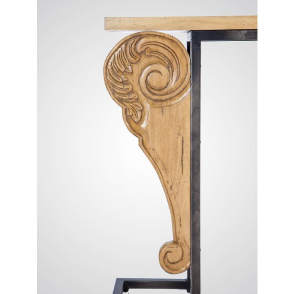 Консоль со столешницей из дерева махагони  — изображение 2