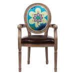 стул с мягкой обивкой Flower