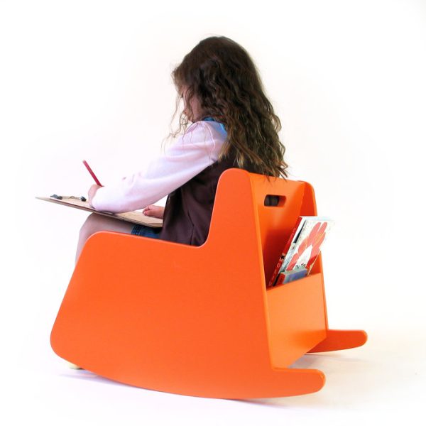 кресло-качалка Hiya оранжевое Spot On Square  — изображение 5