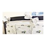 Карман декоративный EllipseFurniture L Белый Вставка Фантазия Зеленый — изображение 2