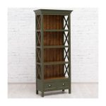 Книжный шкаф с ящиками Leon