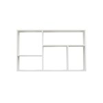 Стеллаж  MEIKE COLLECTORS CABINET WHITE из древесины сосны