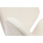 Кресло Swan Chair Кремового цвета — изображение 4