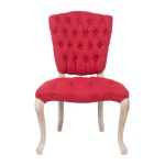 стул с мягкой обивкой Gamila red