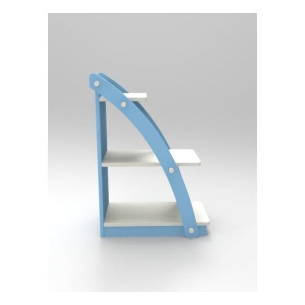 Стеллаж Парус К8 Пастельно-бирюзовый — изображение 10