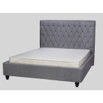 Кровать выполнена в каретной стяжке 200х160 см — изображение 2