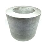 Кашпо Атиу серое