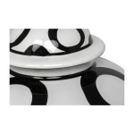 Лампа настольная керамическая с белым абажуром — изображение 3