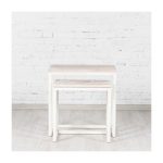 Журнальный столик (2 шт) Industrial с деревянной столешницей — изображение 3