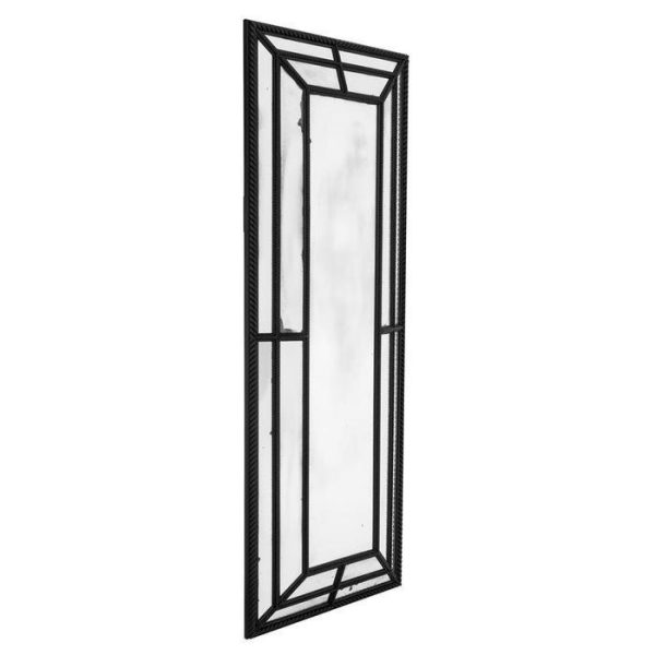 Настенное Зеркало  Nero с деревянной рамой  — изображение 4