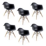 Набор из 6-х стульев на деревянных ножках