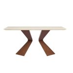 Обеденнный стол Starck Grande со столешницей из мрамора