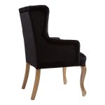 Кресло Ashby Chair Черный Вельвет — изображение 4