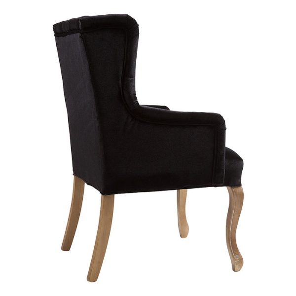 Кресло Ashby Chair Черный Вельвет — изображение 4