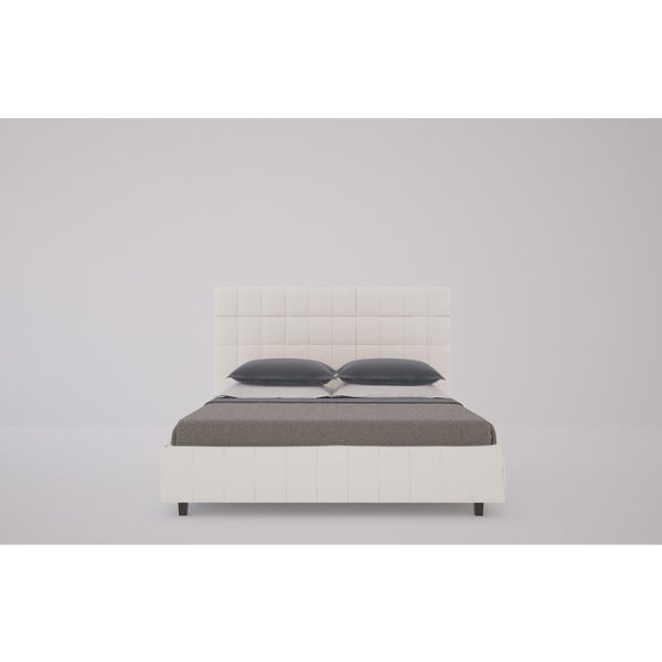 Кровать Shining Modern с мягким изголовьем и прочным деревянным каркасом 140х200 см — изображение 5