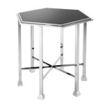 Приставной столик  Ravello со стеклянной столешницей 