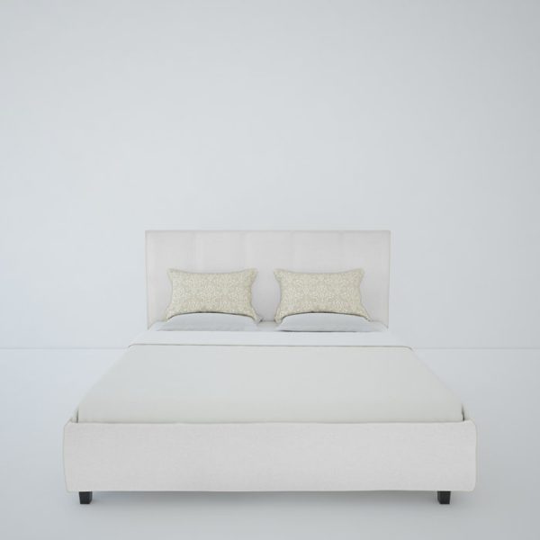 Кровать Royal Black 160х200 см Велюр Молочный — изображение 6