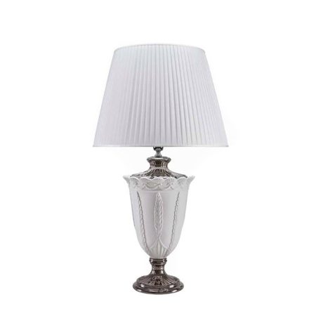 Настольная лампа Stylnove Ceramiche Pompei с белыми абажурами