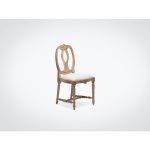 Стул из бука на резных ножках — изображение 4