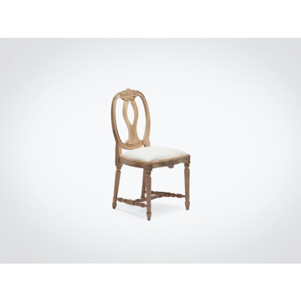 Стул из бука на резных ножках — изображение 4