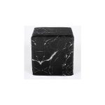 Пуф Dark Marble из ткани