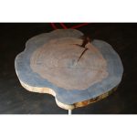 Журнальный стол из спила сосны TheSarai Pine Flower 03 — изображение 5