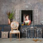 Каминный экран Клермон белый антик — изображение 5